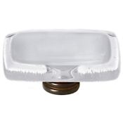 Sietto Reflective 2 Inch Rectangular Cabinet Knob Oil Rubbed Bronze