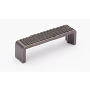 Sietto Brushed 4 Inch Center to Center Handle Cabinet Pull Gunmetal