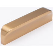 Sietto Seneca 4 Inch Center to Center Rectangular Cabinet Pull Champagne Bronze