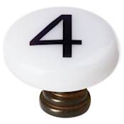 Sietto New Vintage 1-1/4 Inch Mushroom Cabinet Knob Oil Rubbed Bronze