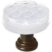 Sietto Texture 1-1/4 Inch Mushroom Cabinet Knob Oil Rubbed Bronze