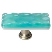 Sietto Skinny Glacier 2 Inch Bar Cabinet Knob Satin Nickel