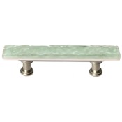 Sietto Skinny Glacier 3 Inch Center to Center Bar Cabinet Pull Satin Nickel