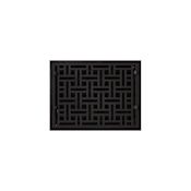 Signature Hardware Cast Iron Floor Register - 9" x 12" Black