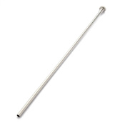 Signature Hardware 3/8" OD x 12" Bendable Toilet Supply Tube Brushed Nickel