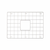 Signature Hardware 21-3/8" Stainless Steel Basin Rack for Farmhouse Sinks Stainless Steel