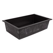 Signature Hardware Holcomb 30" Undermount Single Basin Granite Composite Kitchen Sink Black