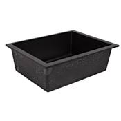 Signature Hardware Holcomb 22" Undermount Single Basin Granite Composite Kitchen Sink Black
