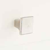 Signature Hardware Emmitt Square Cabinet Knob Antique Nickel