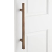Signature Hardware Kobe 12" Solid Brass Door Pull Antique Brass