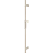 Signature Hardware Lowden 30" Shower Slide Bar Brushed Nickel