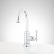 Signature Hardware Amberley 1.8 GPM Single Hole Bar Faucet Chrome
