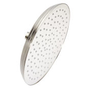 Signature Hardware 2.5 GPM 10" Wide Traditional Rain Shower Head Brushed Nickel