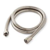 Signature Hardware 72" Stretchable Metal Hand Shower Hose Brushed Nickel