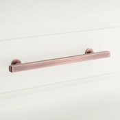 Signature Hardware 6" Diehl Adjustable Brass Cabinet Pull Antique Copper