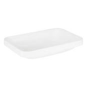 Signature Hardware Resser 22" Solid Surface Drop In Bathroom Sink White