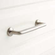 Signature Hardware Belfast 12 Inch Handle Cabinet Pull Brushed Nickel