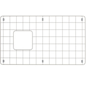 Signature Hardware Brumfield 26" L x 15" W Stainless Steel Basin Rack with Rubber Feet Stainless Steel