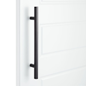Signature Hardware Khoit 18 Inch Center to Center Door Pull Black