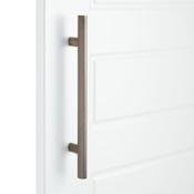 Signature Hardware Kobe 18 Inch Center to Center Back to Back Door Pull Antique Brass
