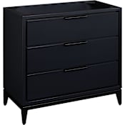 Signature Hardware Hytes 36" Freestanding Mahogany Single Basin Vanity Cabinet - Cabinet Only - Less Vanity Top Midnight Navy Blue