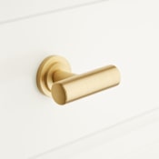 Signature Hardware Colmar 1-3/4 Inch Diameter Bar Cabinet Knob Satin Brass