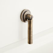 Signature Hardware Colmar 1 Inch Diameter Pendant Cabinet Knob Antique Brass