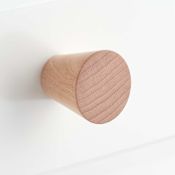 Signature Hardware Valewood 1-1/4 Inch Diameter Conical Cabinet Knob with Screw Honey
