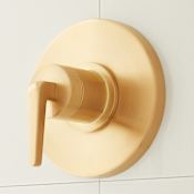 Signature Hardware Drea Pressure Balanced Valve Trim Only  - Less Rough-In Valve Brushed Gold
