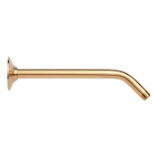 Signature Hardware FundamentALL 12" Wall-Mount Shower Arm and Flange Brushed Gold