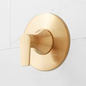 Signature Hardware Berwyn Pressure Balanced Valve Trim - Accufit Rough-In Valve Included Brushed Gold