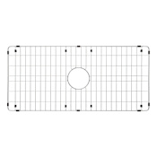 Signature Hardware Rowena 33-1/4" L x 15-1/4" W Stainless Steel Basin Rack Stainless Steel