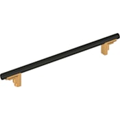 Signature Hardware Anberlin 8-13/16 Inch Center to Center Bar Cabinet Pull Brushed Gold