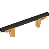 Signature Hardware Anberlin 3-3/4 Inch Center to Center Bar Cabinet Pull Brushed Gold