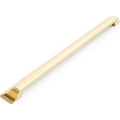 Signature Hardware Gilderoy 10-1/16 Inch Center to Center Cup Cabinet Pull Brushed Gold