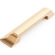 Signature Hardware Gilderoy 3-3/4 Inch Center to Center Cup Cabinet Pull Brushed Gold
