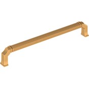 Signature Hardware Inigo 12 Inch Center to Center Appliance Pull Brushed Gold