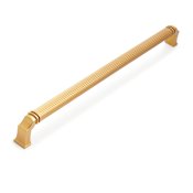 Signature Hardware Inigo 12-5/8 Inch Center to Center Handle Cabinet Pull Brushed Gold