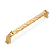 Signature Hardware Inigo 8-13/16 Inch Center to Center Handle Cabinet Pull Brushed Gold