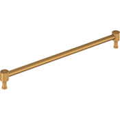 Signature Hardware Orwell 12-5/8 Inch Center to Center Handle Cabinet Pull Brushed Gold