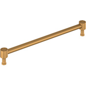 Signature Hardware Orwell 10-1/16 Inch Center to Center Handle Cabinet Pull Brushed Gold
