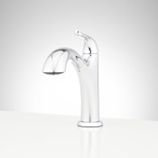 Signature Hardware Cypress 1.75 GPM Single Hole Pull Out Kitchen Faucet Chrome