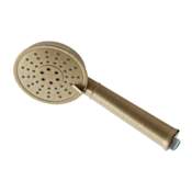 Signature Hardware FundamentALL Transitional Round Multifunction 1.8 GPM Hand Shower Aged Brass