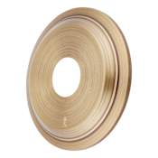 Signature Hardware Marceau Thermostatic Valve Trim Only - Less Handle and Rough-In Valve Aged Brass