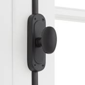 Signature Hardware Odette 72 Inch Tall Window Cremone Security Bolt Matte Black
