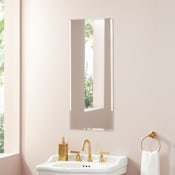Signature Hardware Portia 15" x 36" Frameless Single Door Medicine Cabinet N/A