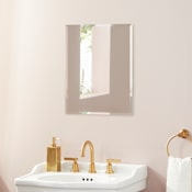 Signature Hardware Portia 16" x 20" Frameless Single Door Medicine Cabinet N/A