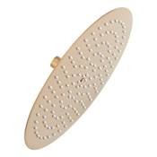 Signature Hardware 2.5 GPM 12" Wide Contemporary Rain Shower Head Brushed Gold