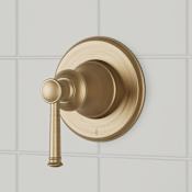 Signature Hardware Beasley Volume Control Trim - 3/4" Rough-In Valve Included Aged Brass