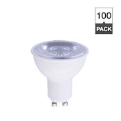 Simply Conserve Pack of (100) 7 Watt Soft White Dimmable MR16 GU10 LED Bulbs N/A